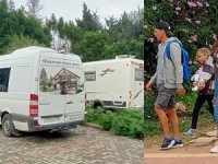 Rus aile: Depremden korunmada karavanda yaşamak çok güvenli