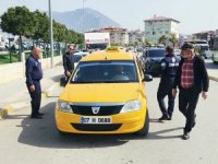 Antalya'da halk otobüsleri ve taksiler denetlendi