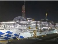 Fincantieri En Büyük Yolcu Gemisi Sun Princess'i Yüzdürdü