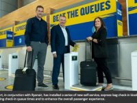 Cork Havalimanı'nda Ryanair'e ekspres bagaj check-in