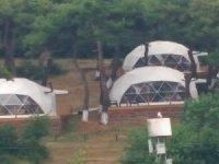 Büyükada’da ormanlık Alana “Çadır Kent’ kuruldu