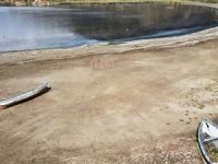 Kuş cenneti kıyıdan 20 metre çekildi