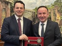 ABD'de şehrin anahtarı Toros'un sahibi Türk'e verildi