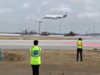Yeni Havalimanı'nda ilk uçuş yapıldı