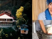 Maçahel vadisinde, peynir kaşifi kadın