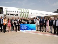 Gazipaşa-Alanya'da, Kopenhag Hava Taksi ilk uçuşunu yaptı