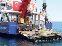 Saros Körfezi’nde dalış turizmi için tank batırıldı