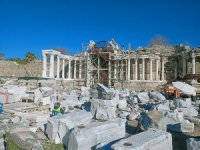 Side Anıtsal Çeşme'nin 2. Etap restorasyonu tamamlandı