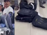 78 valiz boş geldi, yolcular sinir krizi geçirdi!