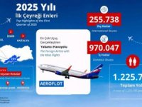 Çukurova Havalimanı'nda İlk Çeyrekte 1,2 Milyon Yolcu