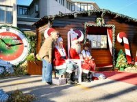 Alanya Noel Pazarı'nda Demre ürünlreri satıldı