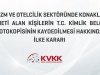 Turizm ve Otelcilik Sektöründe KVKK için ilke kararı