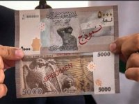 Suriye parasını yeniledi: İki sıfır birden kaldırıldı