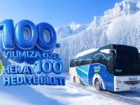 Kâmil Koç’tan 100. Yılında 100 yolcuya ücretsiz bilet