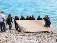 Antalya'da Konyaaltı sahili temizlendi