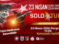 SOLOTÜRK 23 Nisan'da Konyaaltı’nda nefes kesecek!