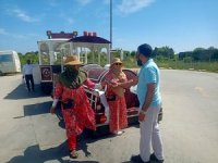 Side antik kenti Pakistanlı turistleri gözdesi oldu