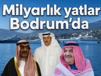 Üç Suudi milyarder süper yatlarıyla Bodrum'a demirledi