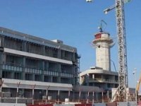 Antalya Havalimanı'nın yeni kontrol kulesi hızla yükseliyor