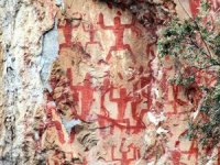 Çin'deki 2.000 yıllık duvar resimleri, insan kanıyla yapılmış