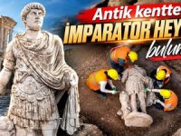 Burdur’da İmparator Hadrianus Heykeli Bulundu