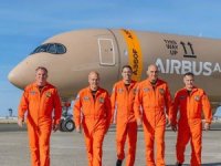 Airbus A350F gökyüzüyle buluştu: THY istiyor