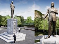 Balıkesir'e dev Atatürk heykeli yapılıyor