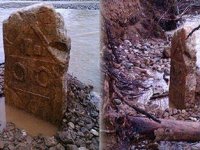 Dereden tarihi eserler fışkırdı