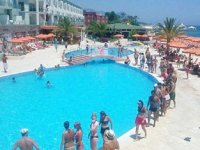 Kemer doğası Yelken Blue'da