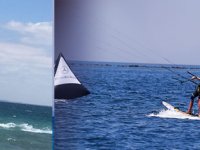 Kiteboaard sporcuları buluştu