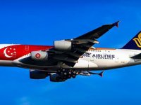 Singapurun 50ci yılına A380