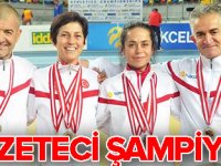 Hem gazeteci hem madalyalı atlet