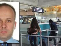 Kuyrukları bitiren polis THY'de