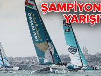Şampiyon yelkenciler İstanbulda