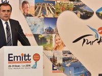 EMITT Turizm fuarını Bakan açtı