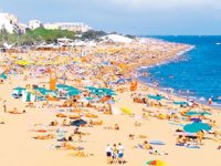 İspanya'da 25 milyon turist