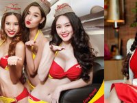 Havacılıkta bikini ile zirvede