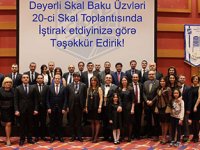 Skal Bakü Başkanı Ahmet Can Yeşildağ oldu