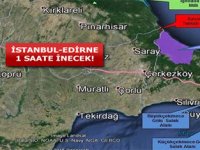İstanbul Edirne hızlı tren projesi