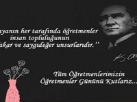 Öğretmenler Günü'nü kutluyoruz