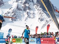 Kar Voleybolu Erciyeste başladı