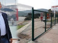 Ali Ağaoğlu'ndan halk plajına çit