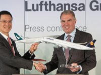 Cathay Pacific, Lufthansa işbirliği