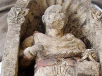 1500 yıllık rahip heykeli çalındı