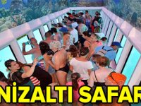 Ege'nin derinliklerinde 9 bin turist