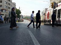 Ordu Caddesi'nde Pazar trafik yok