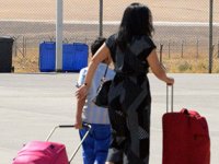 Erbil'den son uçuş yapıldı