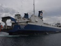 Bandırma-Tekirdağ Tren Ferry deneme seferi tamam