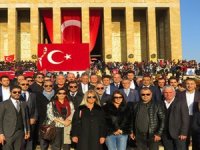 TÜRSAB'ın muhalefeti Anıtkabir’de buluştu.