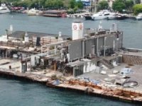 Galatasaray Adası, Boğaz'ın ortasındaki enkaz oldu
